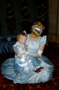 Addie in DisneyWorld